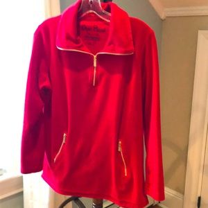 Onque Casuals M 80% Cotton Red Sweatshirt